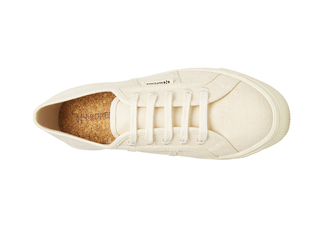 Superga Beige Espadrille Womens - 2790 Organic Cotu - 718HSIGRA